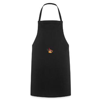 Coq Automne Oiseau Birdwatcher Halloween Effrayant - Tablier de cuisine - noir - Devant - AI Model Male 185 dark (185cm)