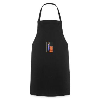 Feminism Feminist Women's Rights - Cooking Apron - black - Front - AI Model Male 185 dark (185cm)