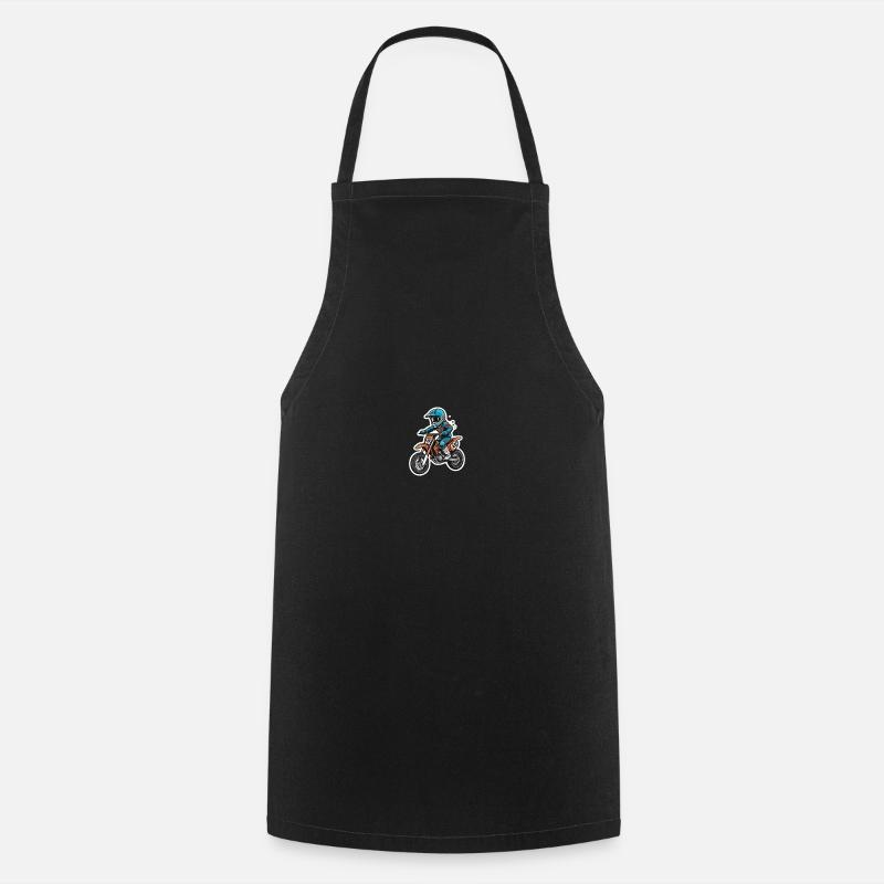 Motorcross - Cooking Apron - black