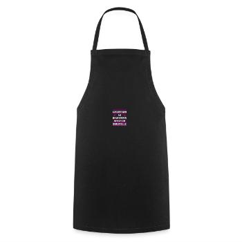 Bauherrin Baustelle Hausbau Richtfest Geschenk - Kochschürze - Schwarz - Vorne - AI Model Male 185 dark (185cm)
