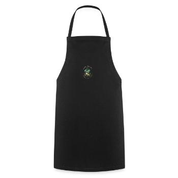 ACOTAR Suriel Tea Co - Tablier de cuisine - noir - Devant - AI Model Male 185 dark (185cm)