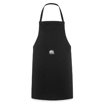 San Francisco - Golden Gate Bridge - Californie - Tablier de cuisine - noir - Devant - AI Model Male 185 dark (185cm)