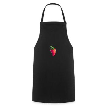 Chili - Cooking Apron - black - Front - AI Model Male 185 dark (185cm)