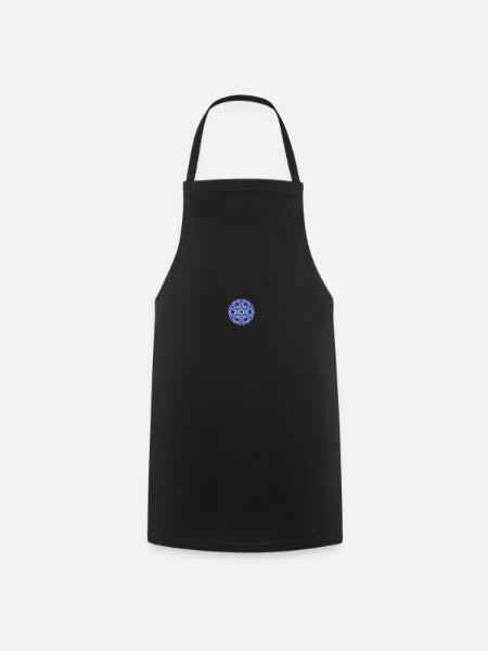 Mandala - Cooking Apron - black