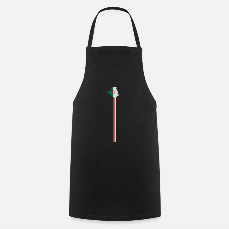 Algérie - Tablier de cuisine - noir