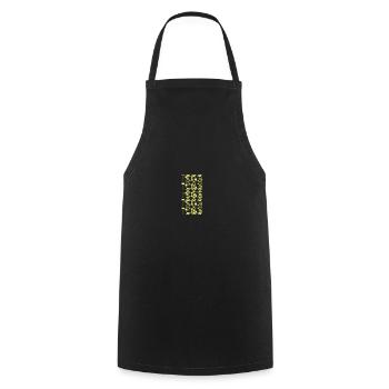 Motorcycle 1966 - Cooking Apron - black - Front - AI Model Male 185 dark (185cm)