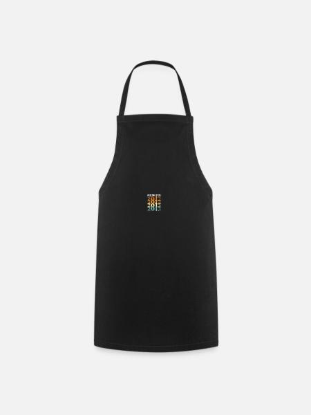 Vintage 2010 Birthday Birth Year Retro Vintage - Cooking Apron - black