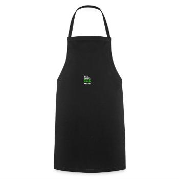 Obstbau Apfelzüchter Permakultur Experte - Kochschürze - Schwarz - Vorne - AI Model Male 185 dark (185cm)