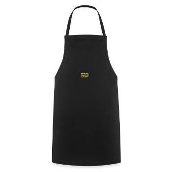 Okayest Banker Money Investment Banking - Kochschürze - Schwarz - Vorne - AI Model Male 185 dark (185cm)