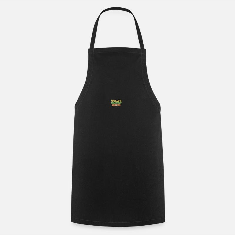 Editing Proofs Writer Joke World's - Cooking Apron - black