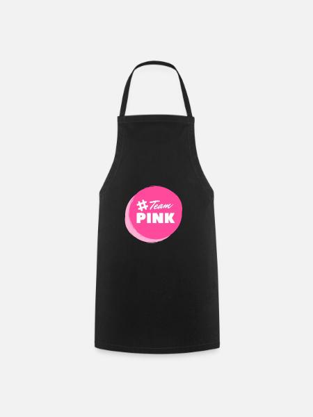 # Team PINK - Kochschürze - Schwarz