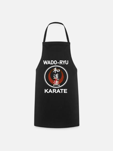 La chemise d’arts martiaux Wado-ryu cool - Tablier de cuisine - noir