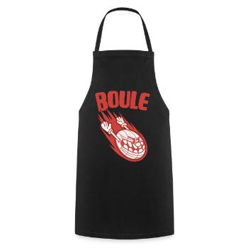 Boules volantes pour les joueurs de boules Bouler - Tablier de cuisine - noir - Devant - AI Model Male 185 dark (185cm)