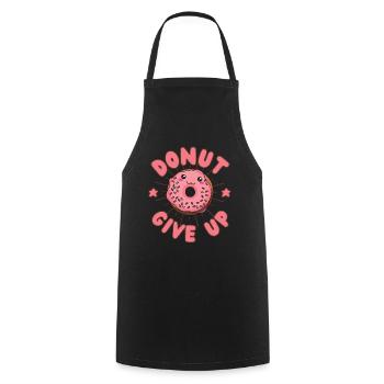 Donut abandonne Donut kawaii - Tablier de cuisine - noir - Devant - AI Model Male 185 dark (185cm)