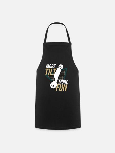 More Tilt More Fun – Electric Unicycle Design - Cooking Apron - black
