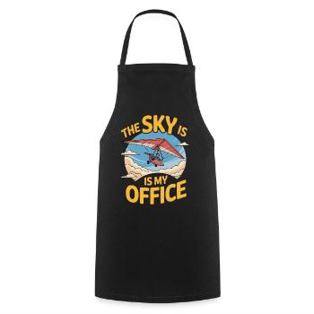 Hang gliders hang gliders Air sports enthusiasts - Cooking Apron - black - Front - AI Model Male 185 dark (185cm)