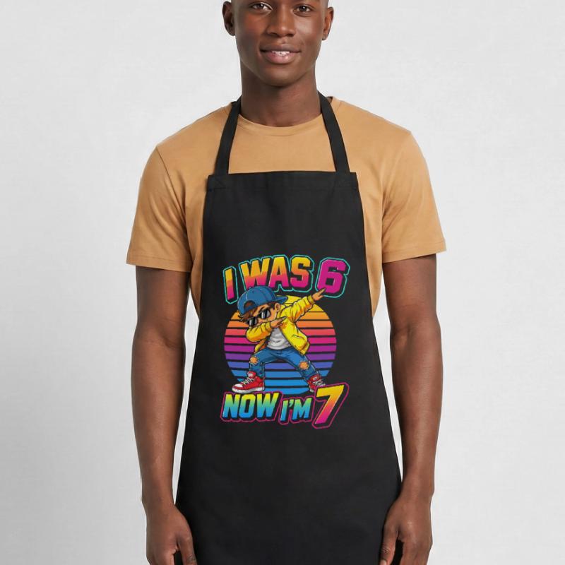 J'avais 6 ans, maintenant j'en ai 7 ! Tablier de cuisine