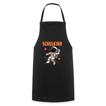 Schulkind 2026 Einschulung 2026 Schulanfang - Kochschürze - Schwarz - Vorne - AI Model Male 185 dark (185cm)