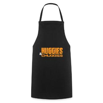 Huggies et Chuggies 19 - Tablier de cuisine - noir - Devant - AI Model Male 185 dark (185cm)