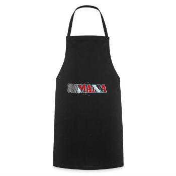 Racing Matching Family Race Car Pit Crew Mom - Cooking Apron - black - Front - AI Model Male 185 dark (185cm)