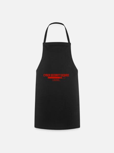 Chargement du degré de cybersécurité 3 - Tablier de cuisine - noir