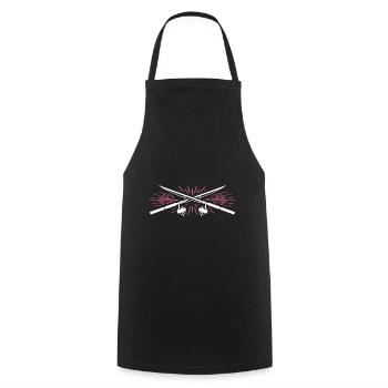 angling - Cooking Apron - black - Front - AI Model Male 185 dark (185cm)