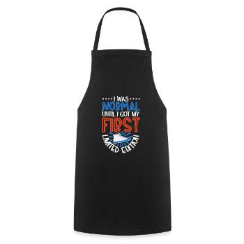 Sneaker Limited Edition - Sneakerhead - Cooking Apron - black - Front - AI Model Male 185 dark (185cm)