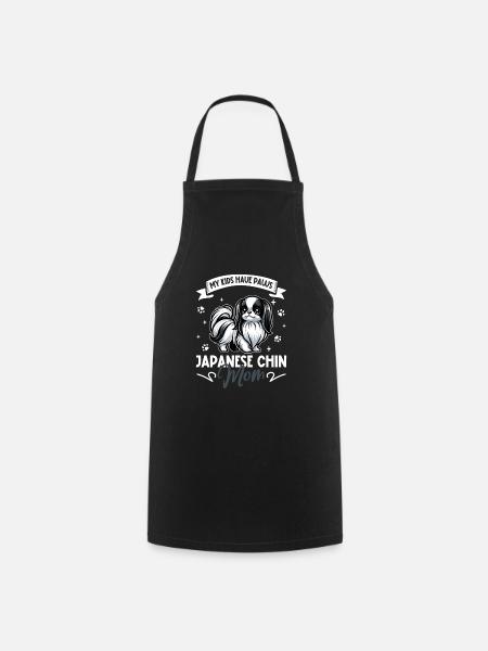 Japan Chin Mama - Cooking Apron - black