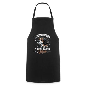 Tarsus çatalburun Mama - Kochschürze - Schwarz - Vorne - AI Model Male 185 dark (185cm)