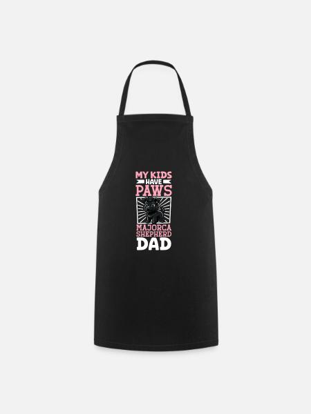 Ca de bestiar Papa - Kochschürze - Schwarz