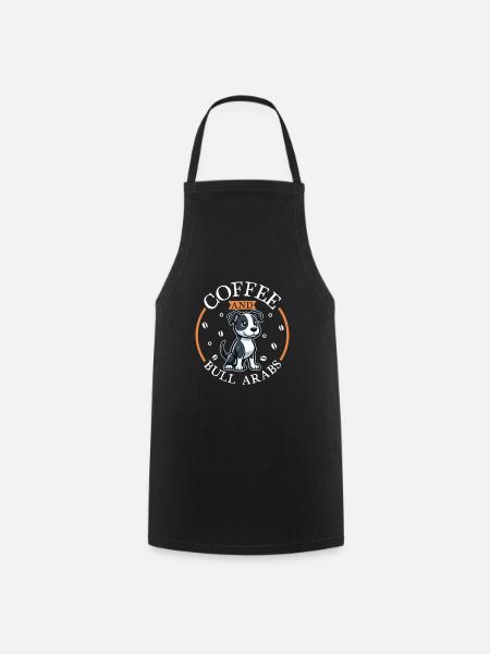 Kaffee und Bull Arab - Kochschürze - Schwarz