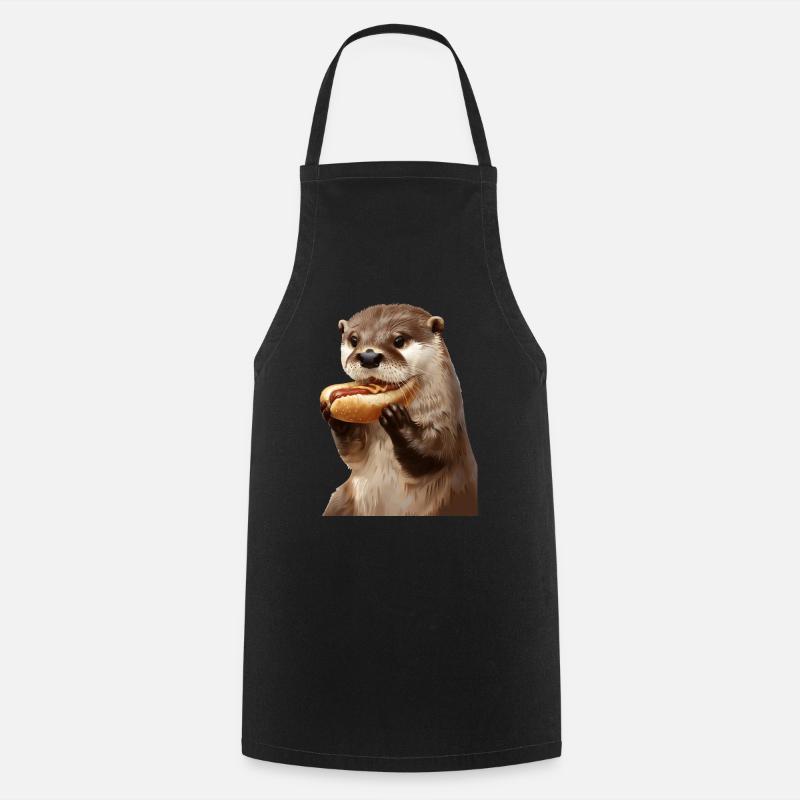 Otter - Kochschürze - Schwarz