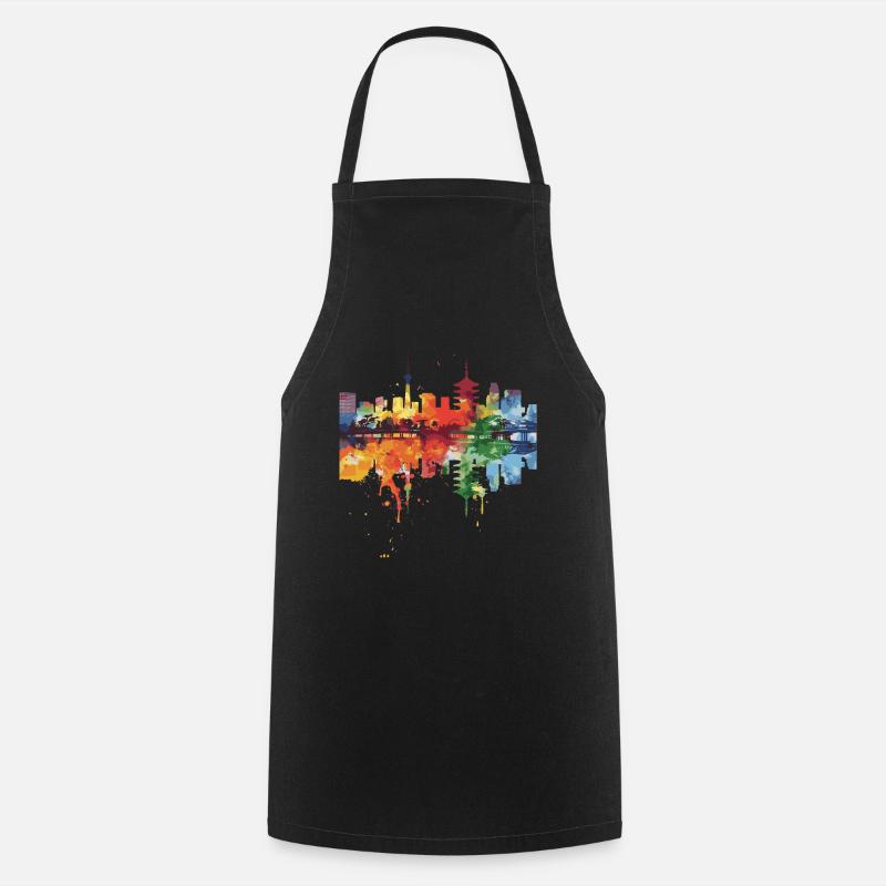 Matsue - Cooking Apron - black