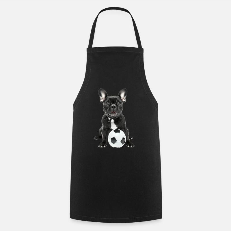 Bouledogue français - Tablier de cuisine - noir