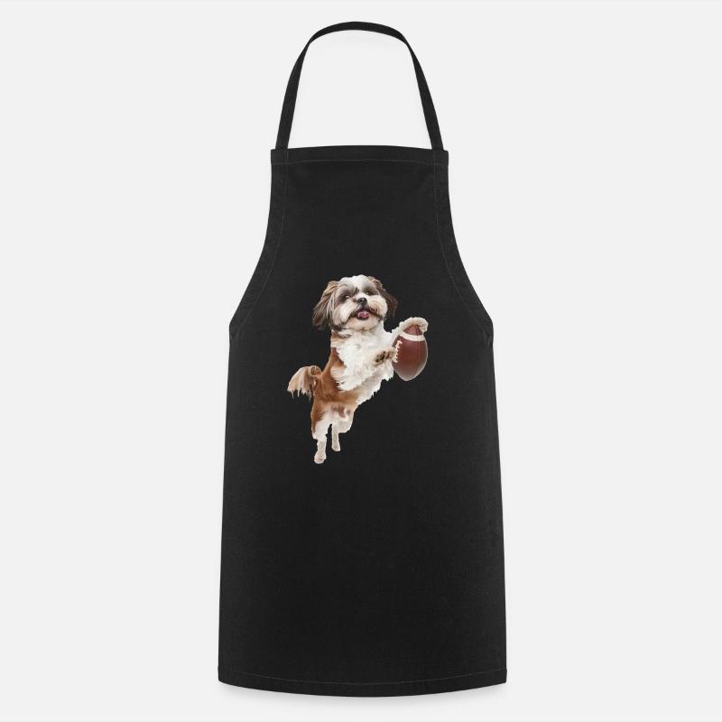 Shih Tzu - Cooking Apron - black