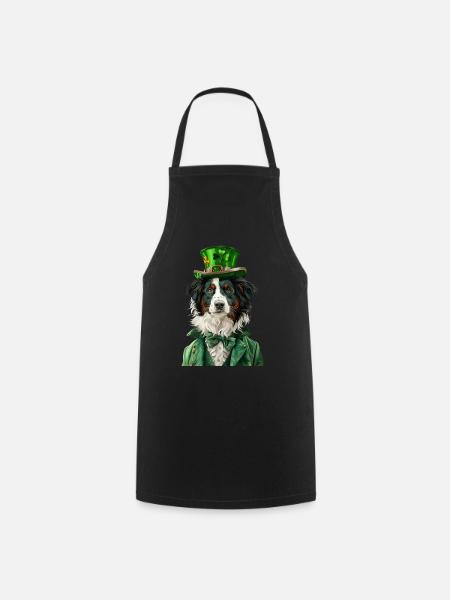 Border Collie - Kochschürze - Schwarz