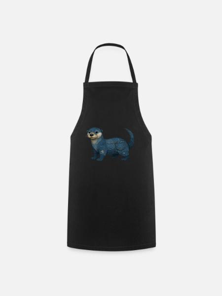 Otter Denim - Kochschürze - Schwarz