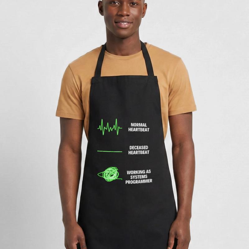 System Programmer Funny System Worker Programmers Cooking Apron