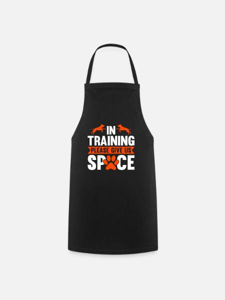Hundetrainer Hundeschule Hundesport - Kochschürze - Schwarz