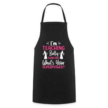 Funny Belly Dancer, Women Belly Dancers Swing - Kochschürze - Schwarz - Vorne - AI Model Male 185 dark (185cm)