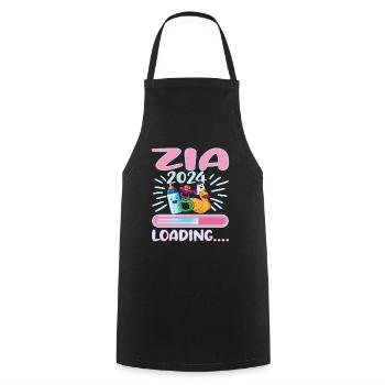 Zia 2024 Loading Tante 2024 - Kochschürze - Schwarz - Vorne - AI Model Male 185 dark (185cm)