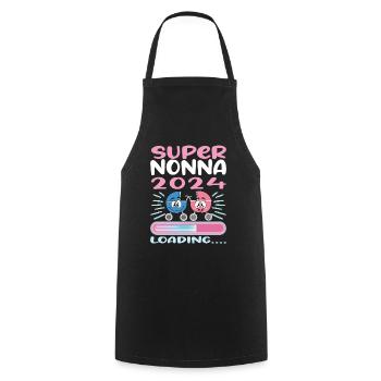 Nonna 2024 Loading Granny 2024 - Cooking Apron - black - Front - AI Model Male 185 dark (185cm)