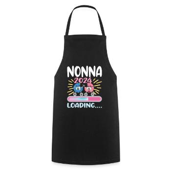 Nonna 2024 Loading Granny 2024 - Cooking Apron - black - Front - AI Model Male 185 dark (185cm)