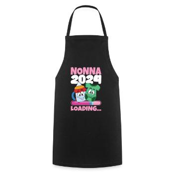 Nonna 2024 Loading Granny 2024 - Cooking Apron - black - Front - AI Model Male 185 dark (185cm)
