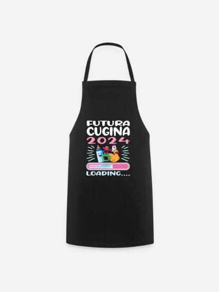 Devenez cousin Cousin 2024 - Tablier de cuisine - noir