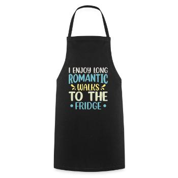 Funny Quotes And Jokes Humor And Laughter - Cooking Apron - black - Front - AI Model Male 185 dark (185cm)