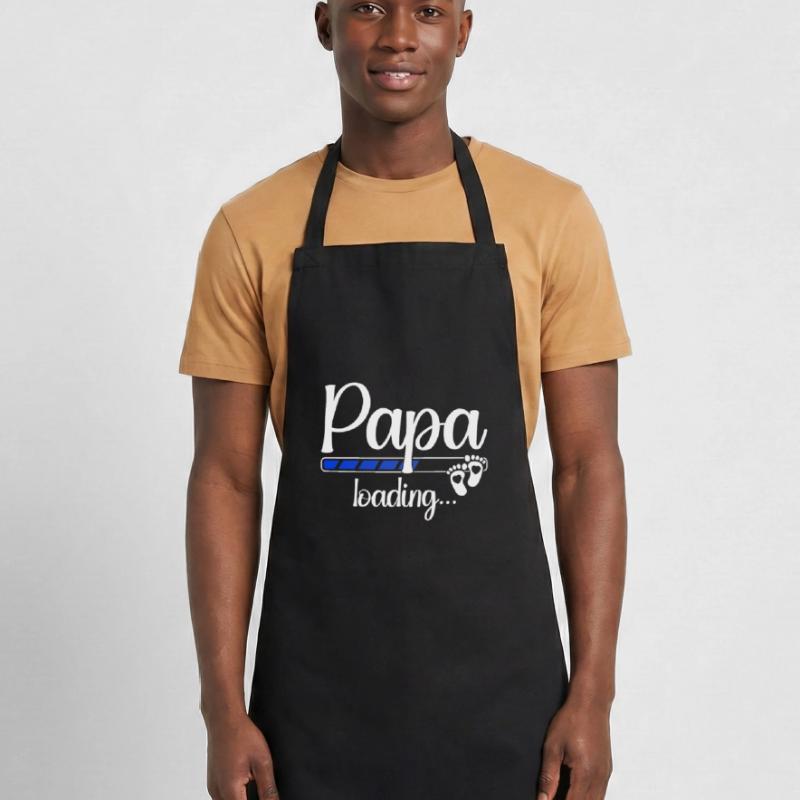 Papi Loading Schwangerschaft Bald Papa Loading Kochschürze