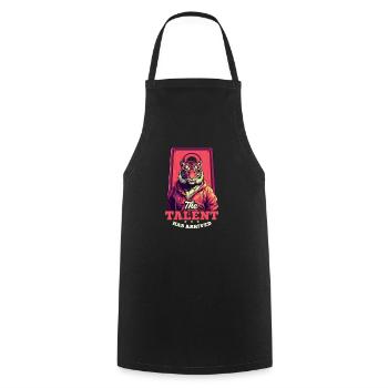 Le talent de Cornhole est arrivé - Tablier de cuisine - noir - Devant - AI Model Male 185 dark (185cm)