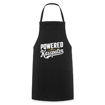 Swabia Cheese Spätzle Dialect Swabian Food - Cooking Apron - black - Front - AI Model Male 185 dark (185cm)