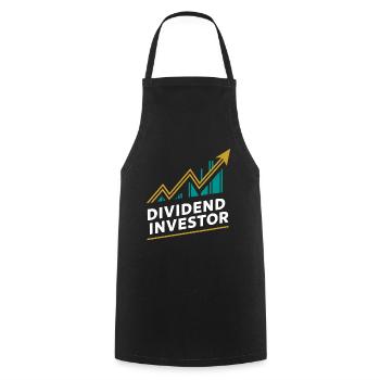 Lustige finanzielle Unabhängigkeit von Dividendeninvestoren - Kochschürze - Schwarz - Vorne - AI Model Male 185 dark (185cm)